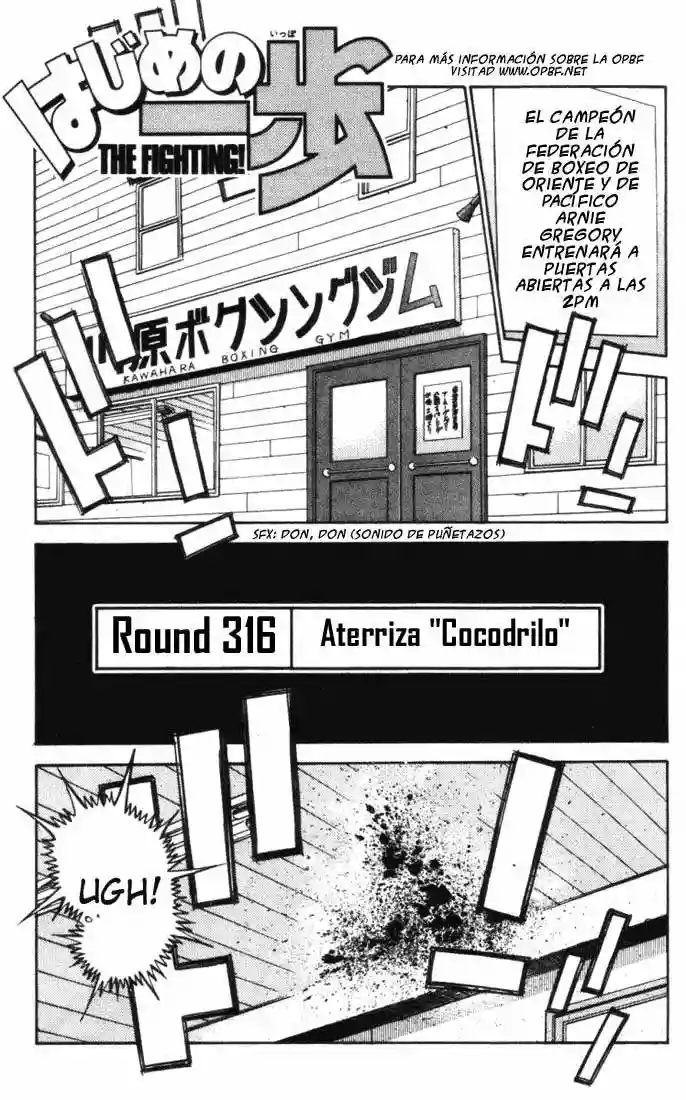 Hajime no Ippo Capítulo 316 - Page 3