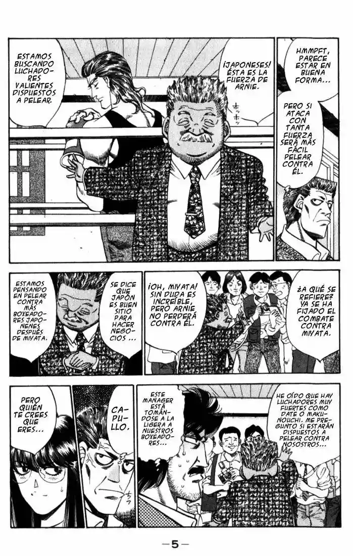 Hajime no Ippo Capítulo 316 - Page 5