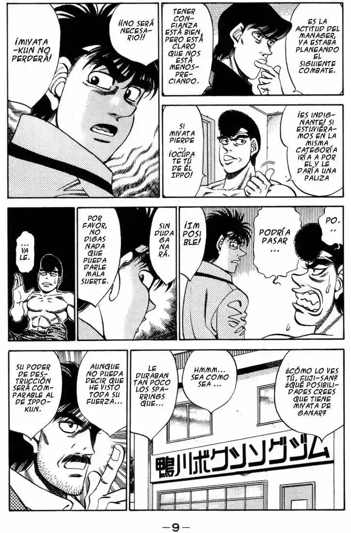 Hajime no Ippo Capítulo 316 - Page 9