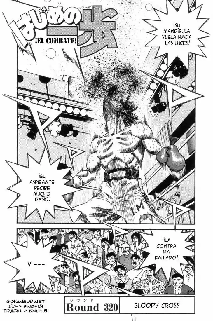 Hajime no Ippo Capítulo 320 - Page 1