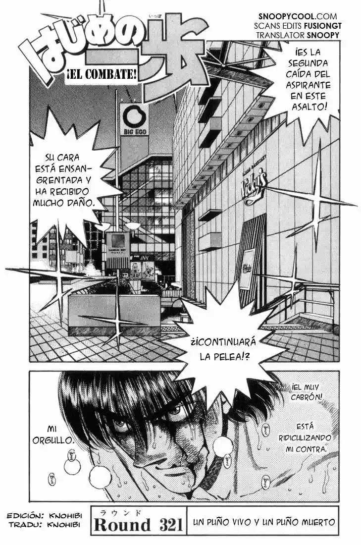 Hajime no Ippo Capítulo 321 - Page 1