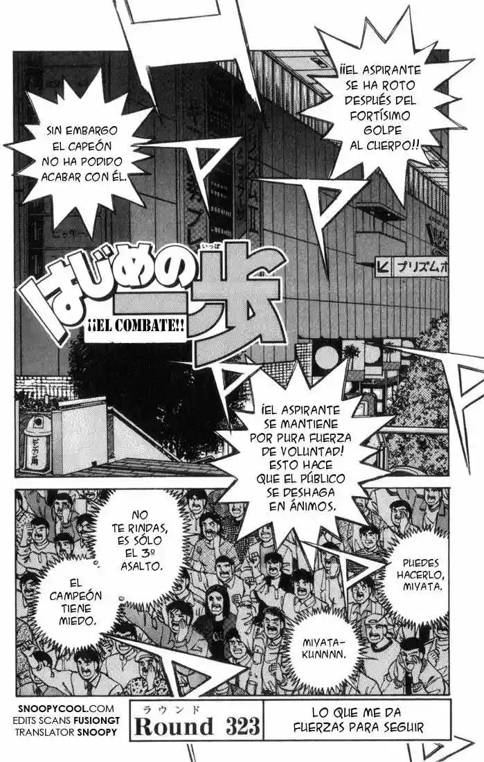 Hajime no Ippo Capítulo 323 - Page 2