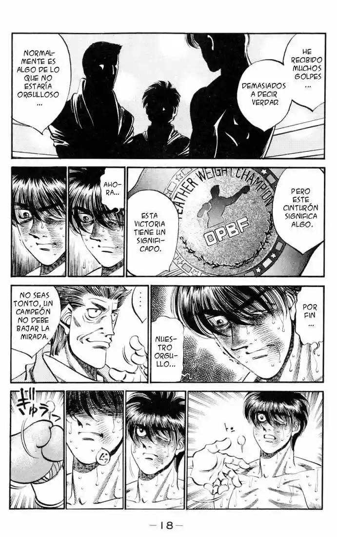 Hajime no Ippo Capítulo 325 - Page 17