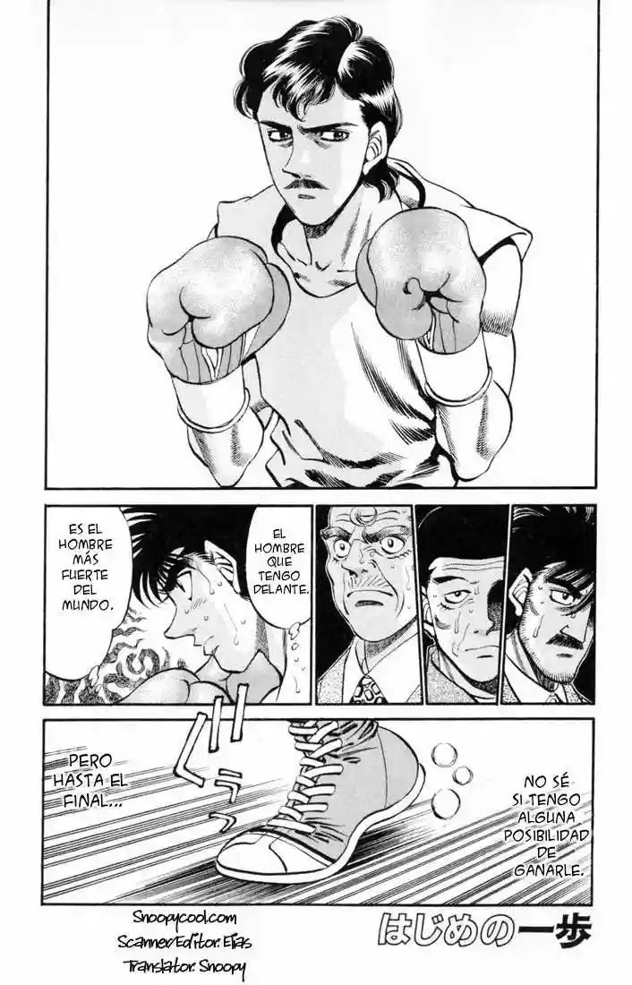 Hajime no Ippo Capítulo 328 - Page 1