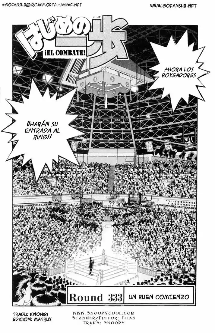Hajime no Ippo Capítulo 333 - Page 2
