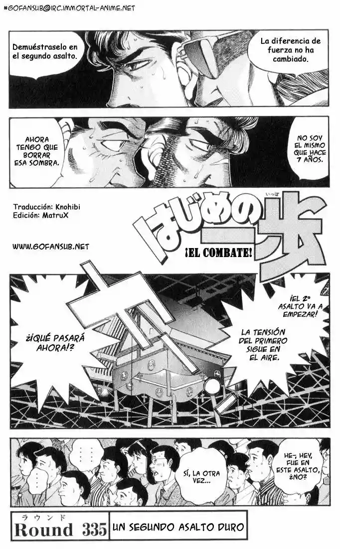 Hajime no Ippo Capítulo 335 - Page 4