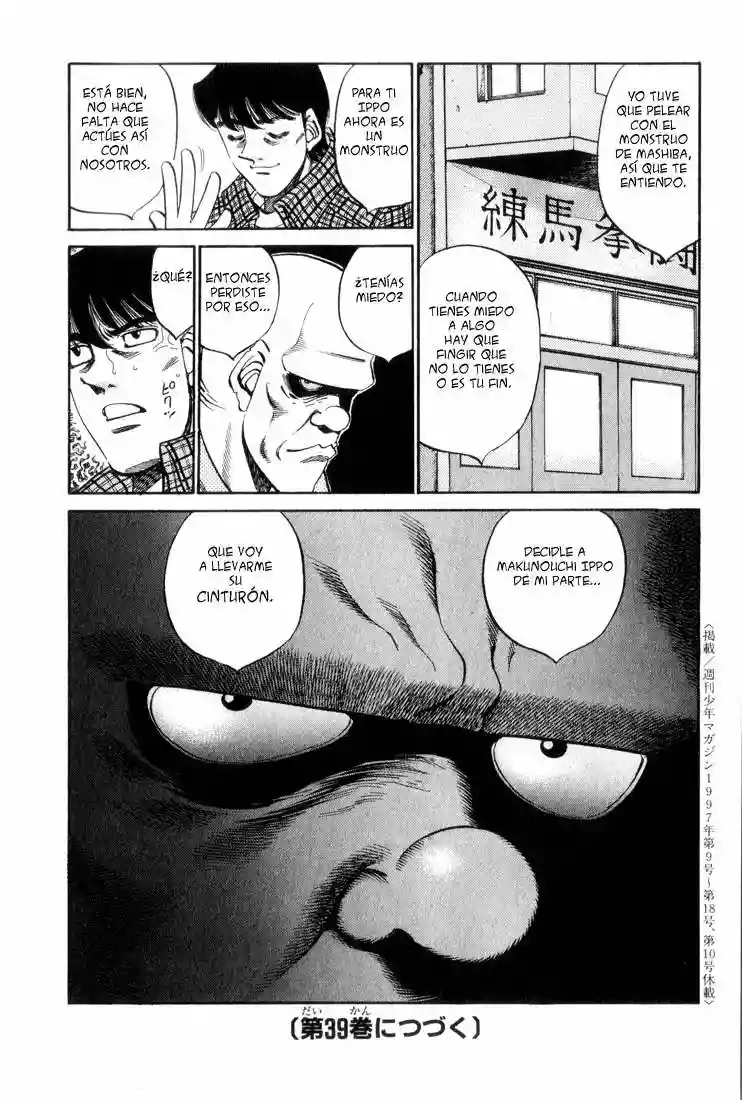 Hajime no Ippo Capítulo 343 - Page 16