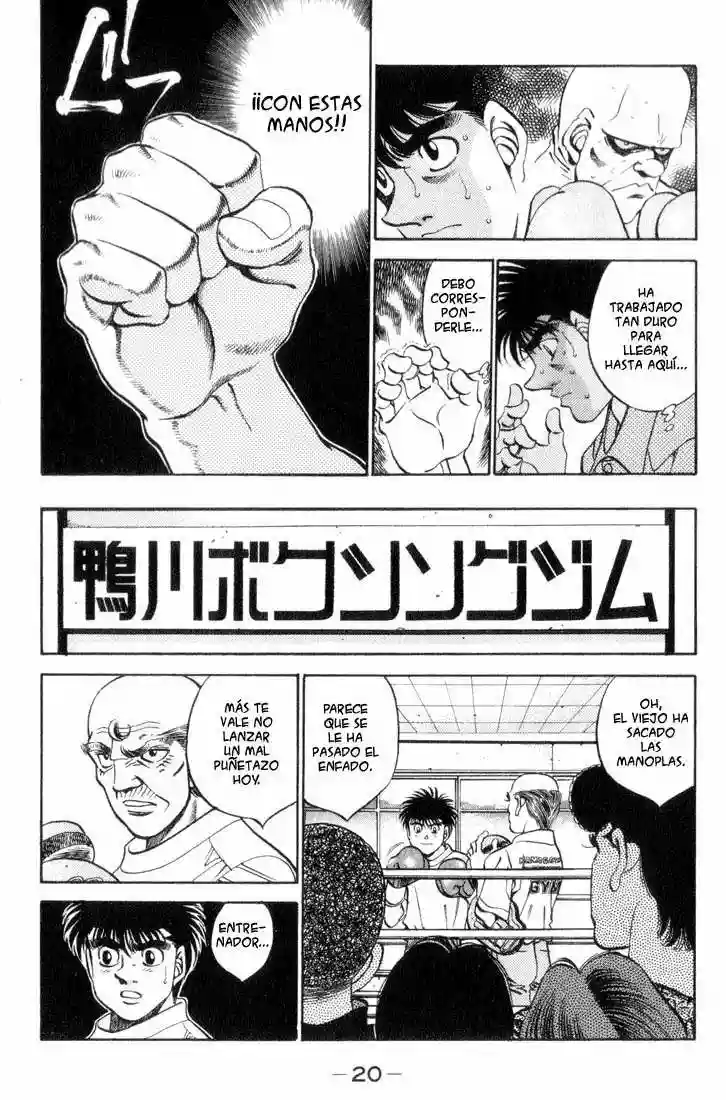 Hajime no Ippo Capítulo 344 - Page 19