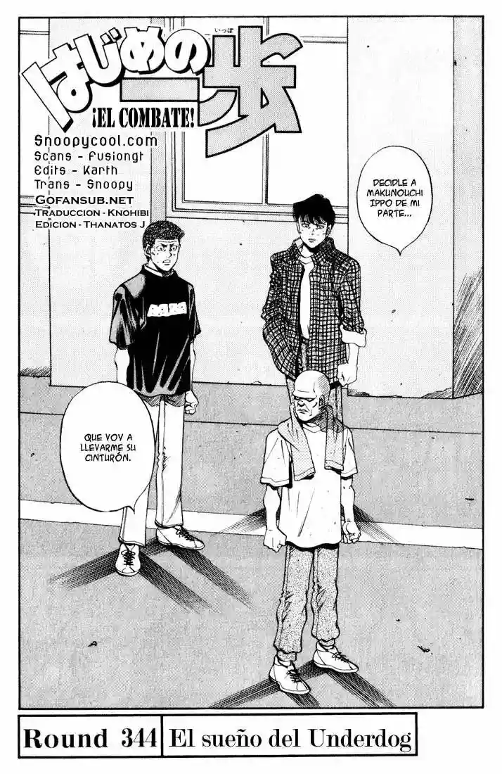 Hajime no Ippo Capítulo 344 - Page 4