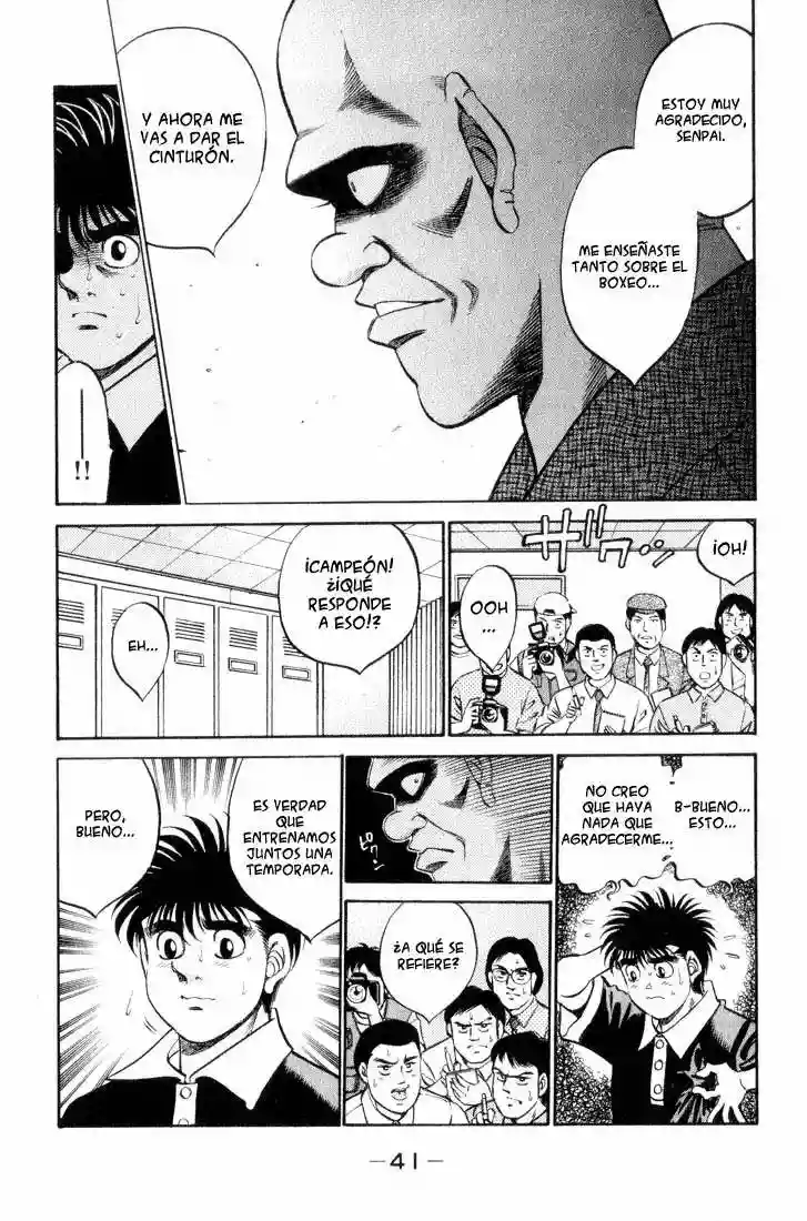 Hajime no Ippo Capítulo 345 - Page 17