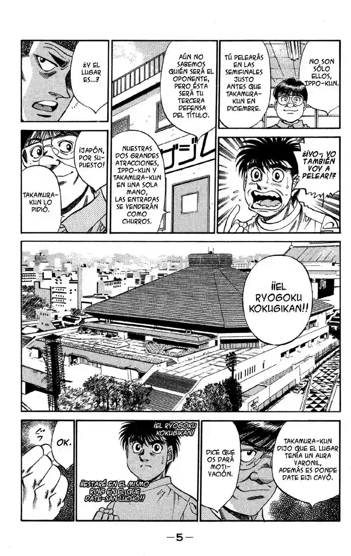Hajime no Ippo Capítulo 362 - Page 5