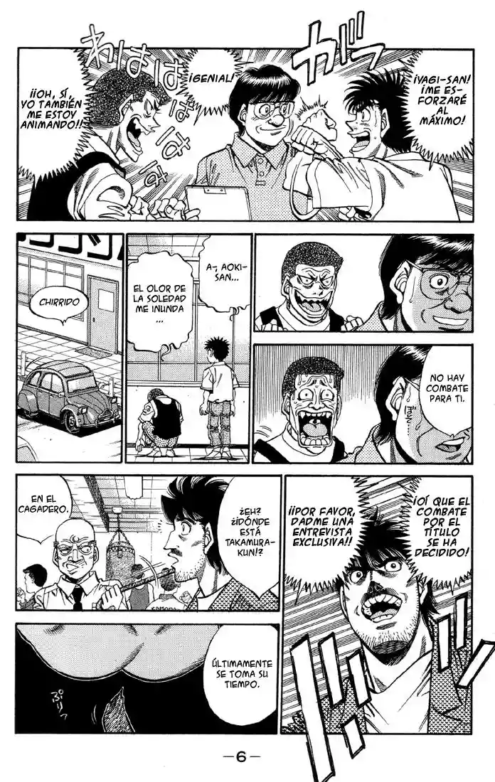 Hajime no Ippo Capítulo 362 - Page 6