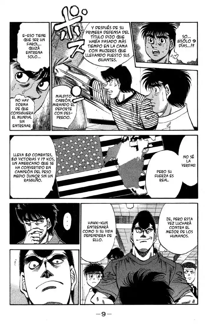 Hajime no Ippo Capítulo 362 - Page 9