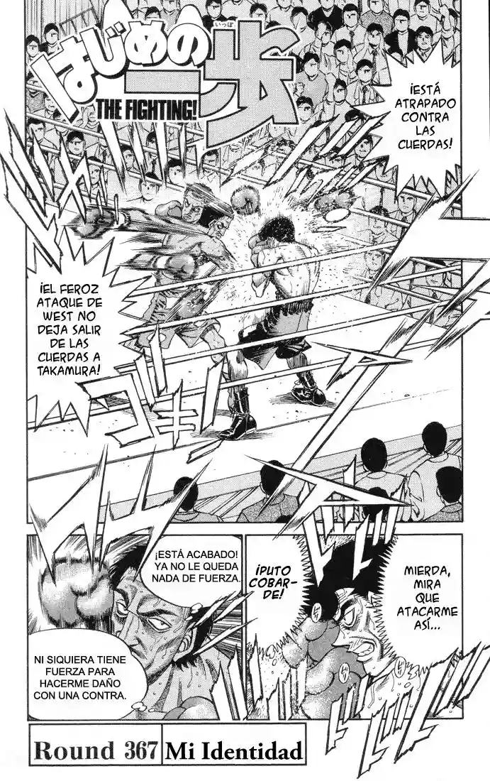 Hajime no Ippo Capítulo 367 - Page 2