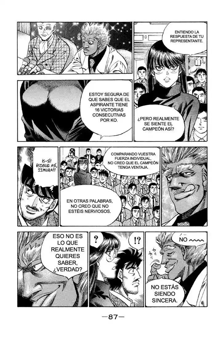 Hajime no Ippo Capítulo 375 - Page 5