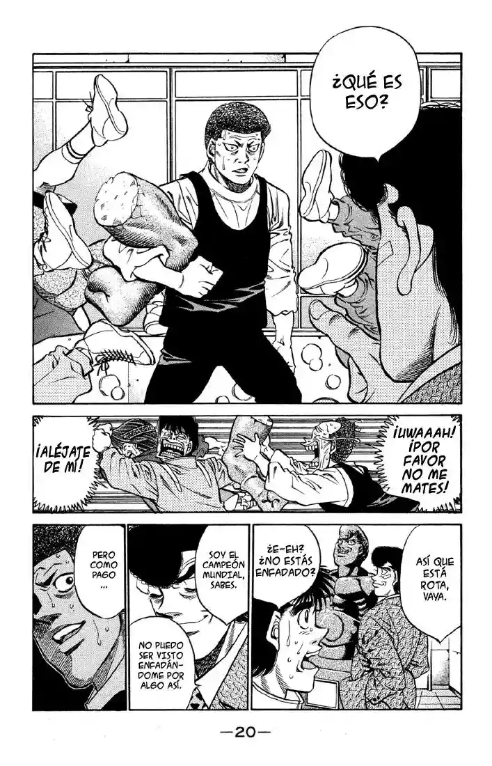 Hajime no Ippo Capítulo 398 - Page 21