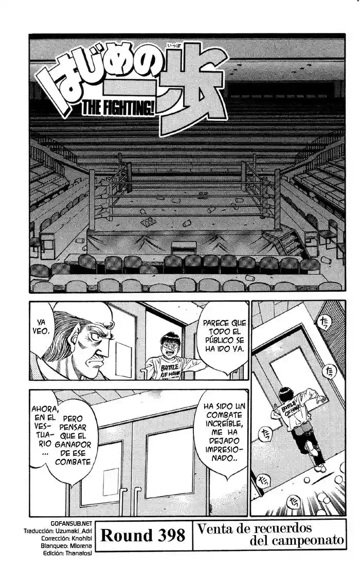 Hajime no Ippo Capítulo 398 - Page 4