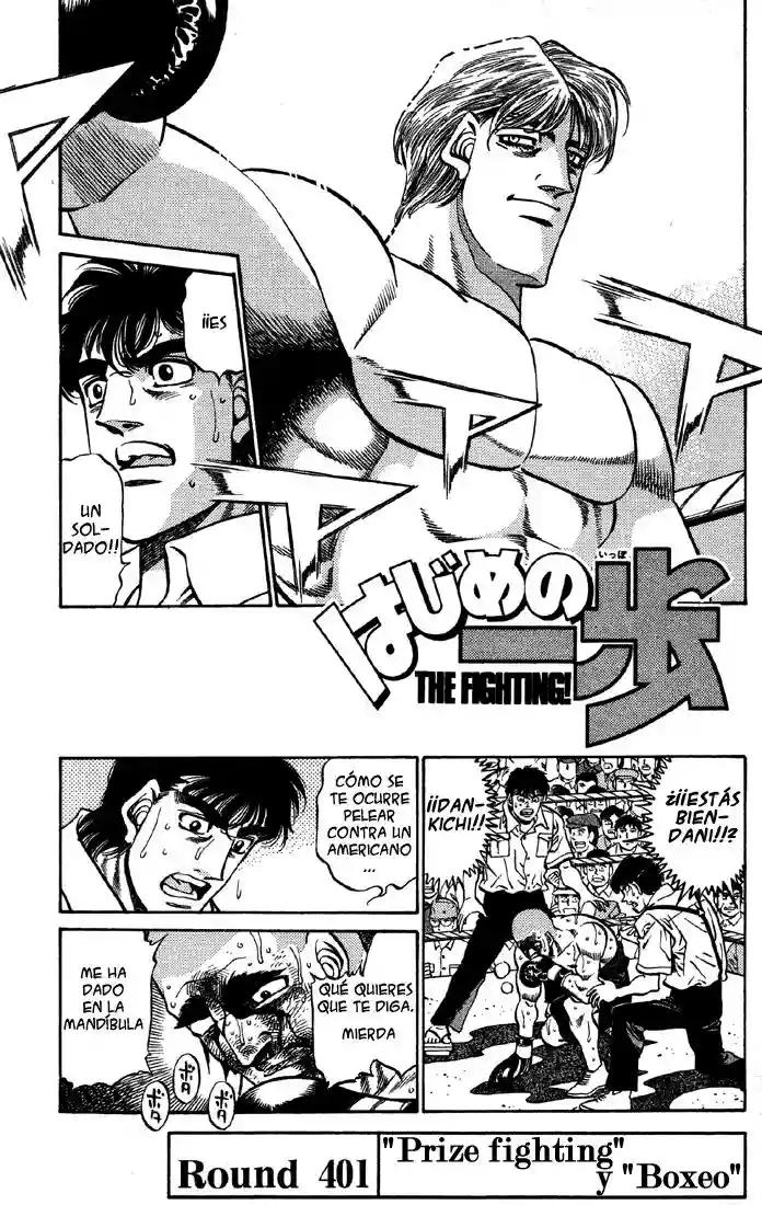 Hajime no Ippo Capítulo 401 - Page 1