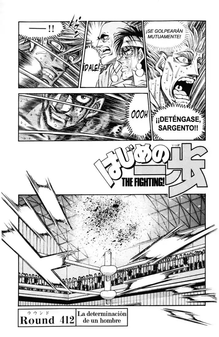 Hajime no Ippo Capítulo 412 - Page 1