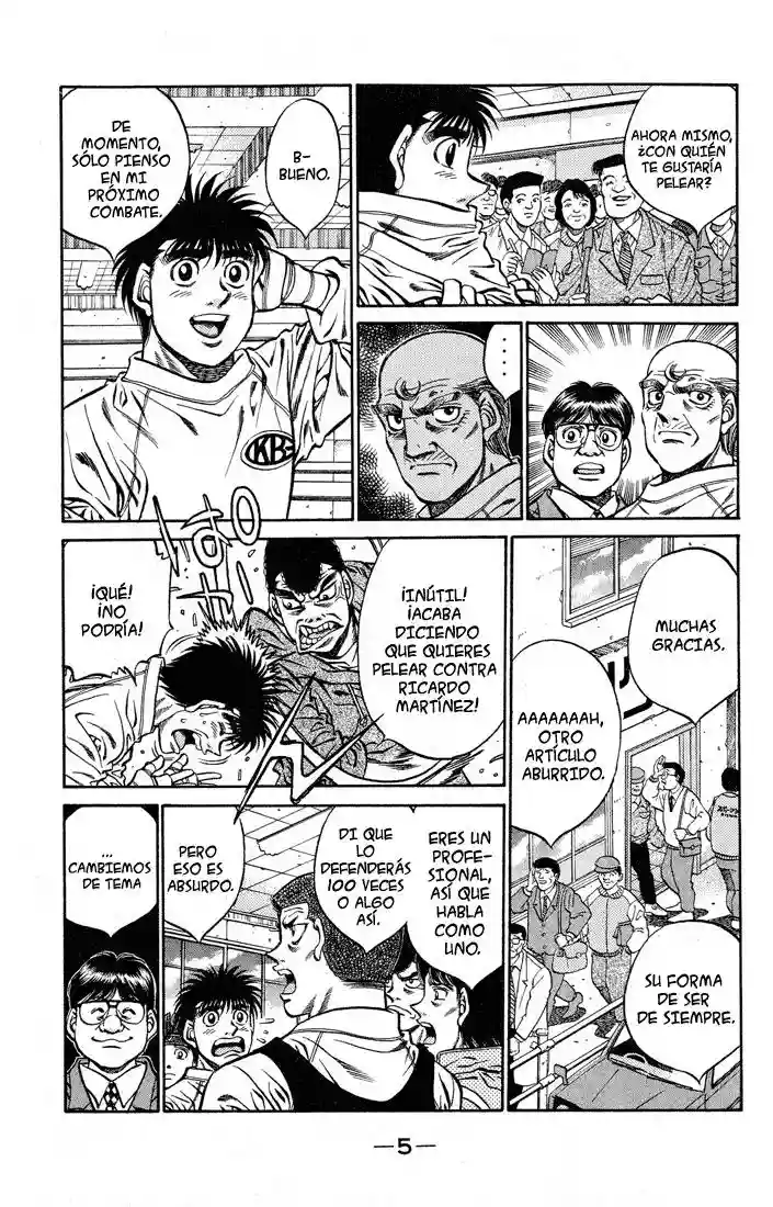 Hajime no Ippo Capítulo 416 - Page 6