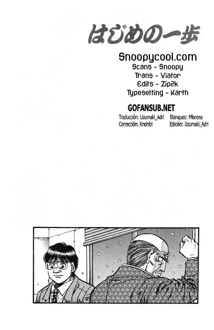 Hajime no Ippo Capítulo 417 - Page 16
