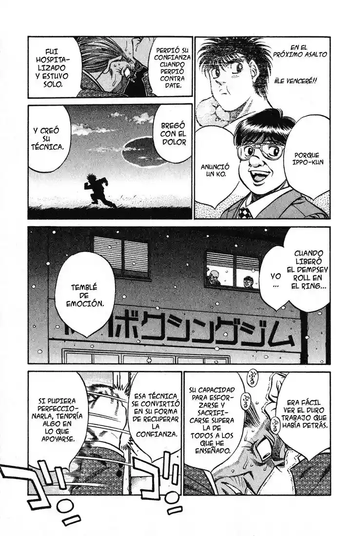 Hajime no Ippo Capítulo 417 - Page 9