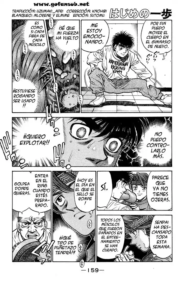 Hajime no Ippo Capítulo 424 - Page 1