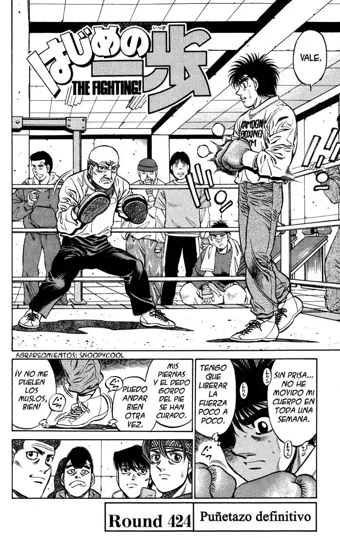 Hajime no Ippo Capítulo 424 - Page 2