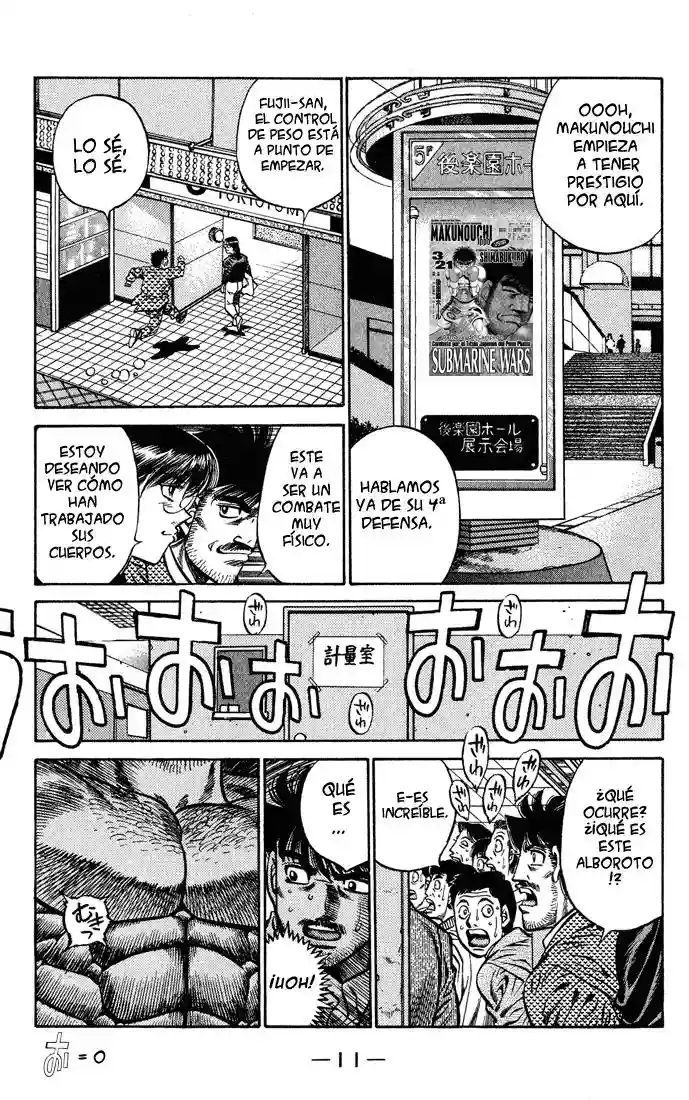 Hajime no Ippo Capítulo 425 - Page 11