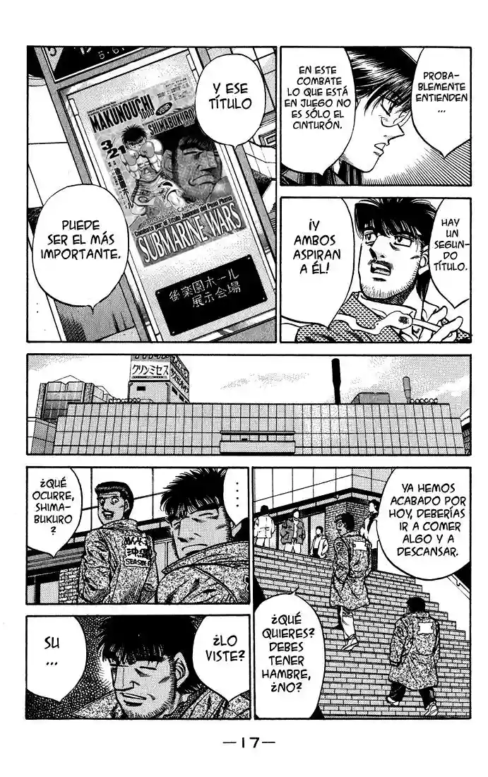 Hajime no Ippo Capítulo 425 - Page 17