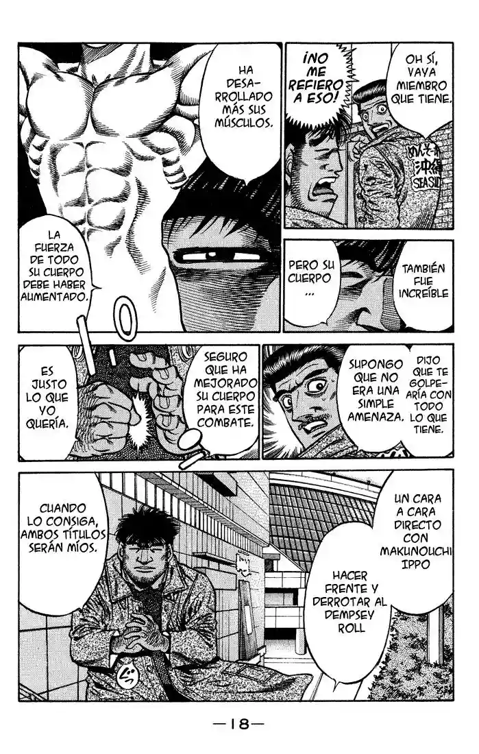 Hajime no Ippo Capítulo 425 - Page 18