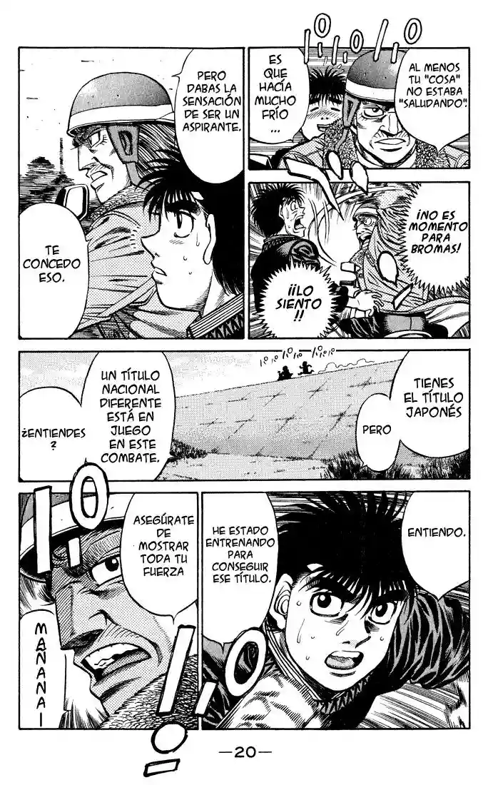 Hajime no Ippo Capítulo 425 - Page 20
