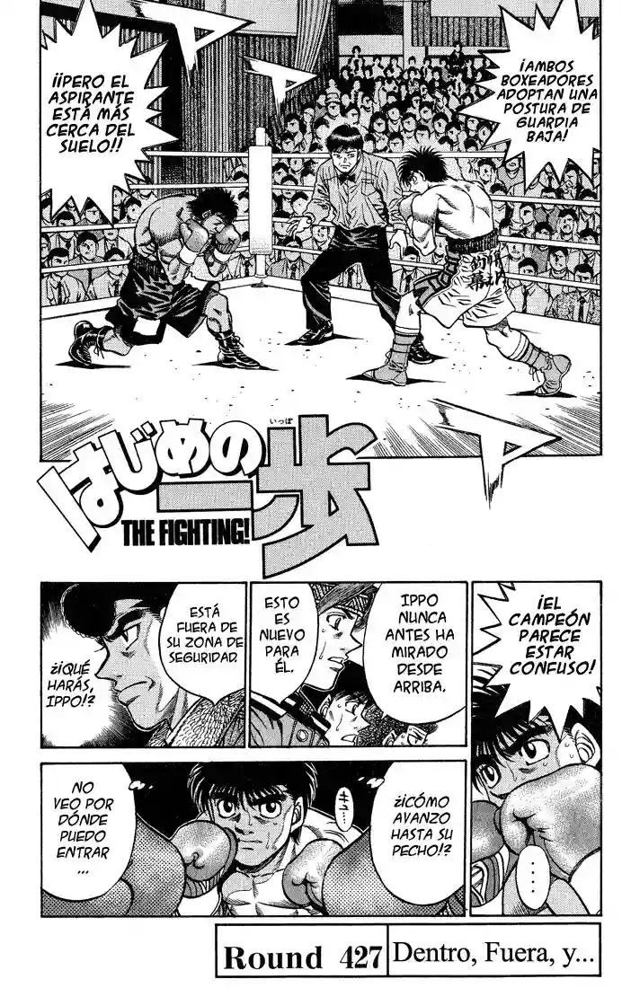 Hajime no Ippo Capítulo 427 - Page 1