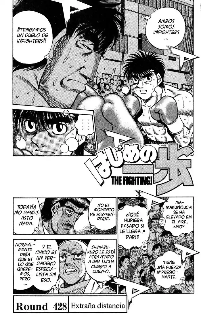 Hajime no Ippo Capítulo 428 - Page 1