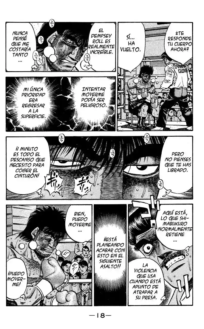 Hajime no Ippo Capítulo 434 - Page 18