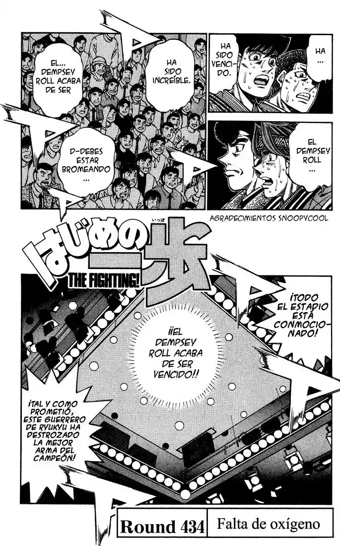 Hajime no Ippo Capítulo 434 - Page 4