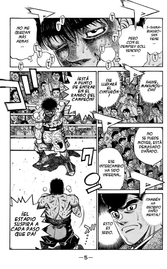 Hajime no Ippo Capítulo 434 - Page 6