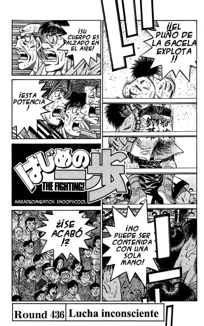 Hajime no Ippo Capítulo 436 - Page 1