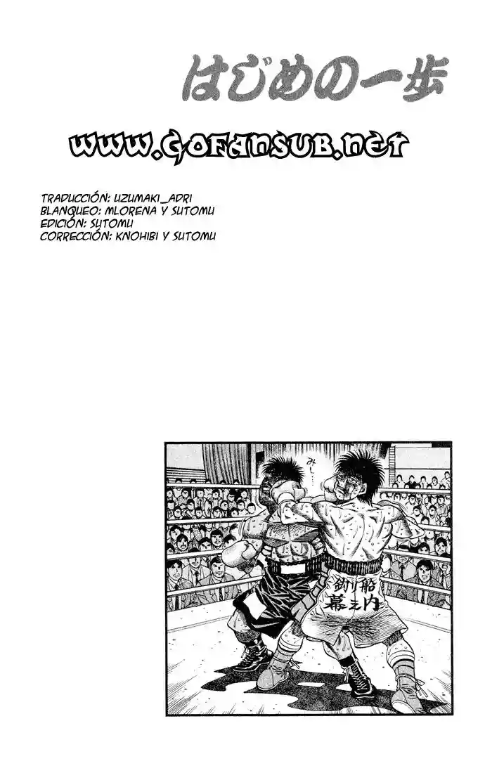 Hajime no Ippo Capítulo 437 - Page 19
