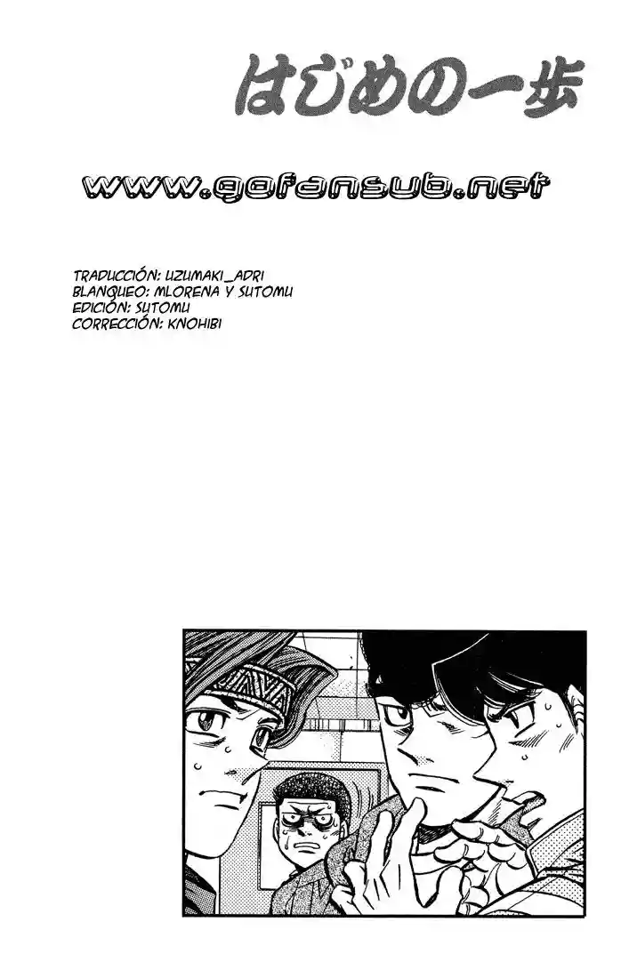 Hajime no Ippo Capítulo 443 - Page 23