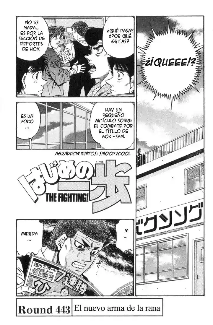 Hajime no Ippo Capítulo 443 - Page 4