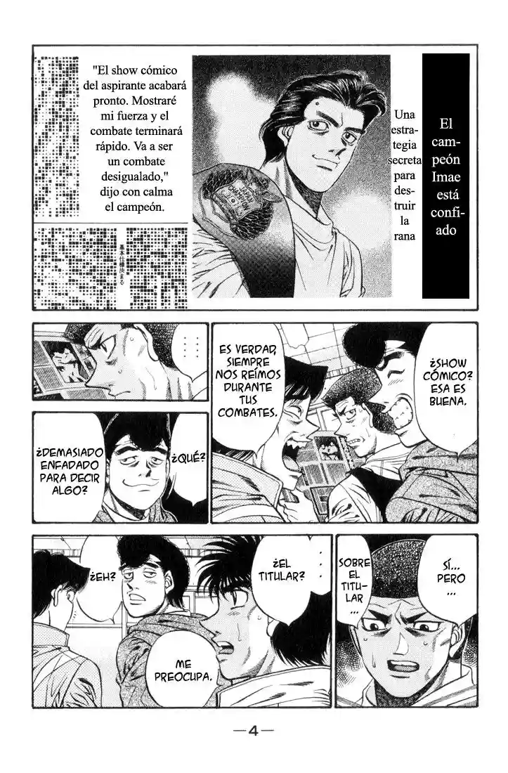 Hajime no Ippo Capítulo 443 - Page 5