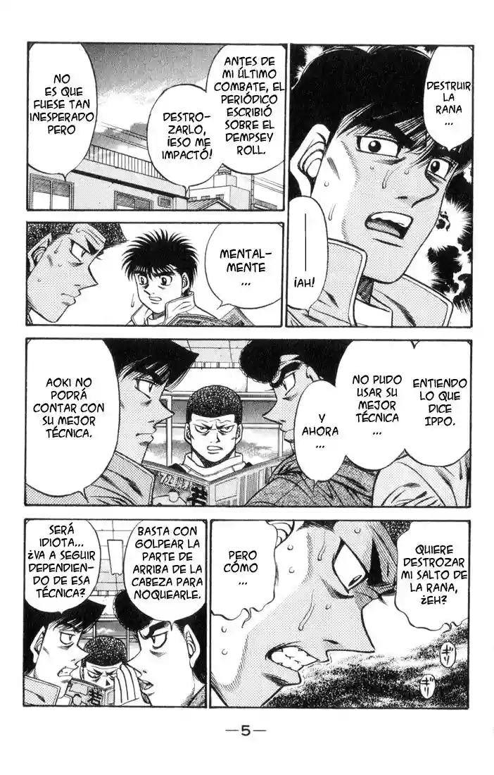 Hajime no Ippo Capítulo 443 - Page 6