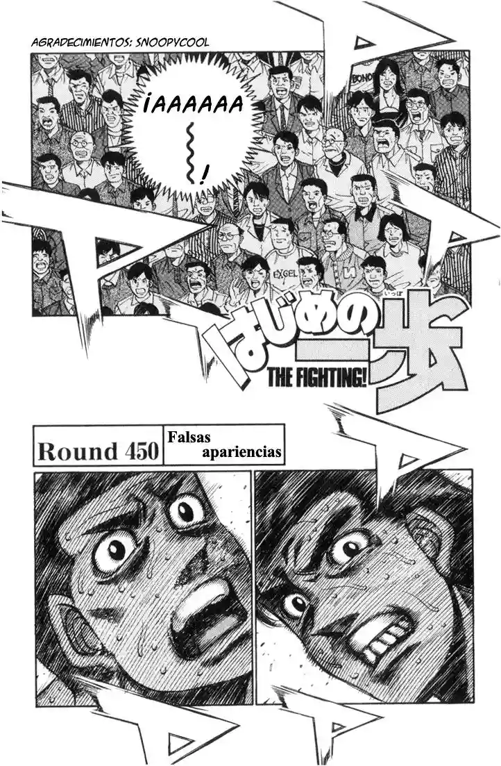 Hajime no Ippo Capítulo 450 - Page 1