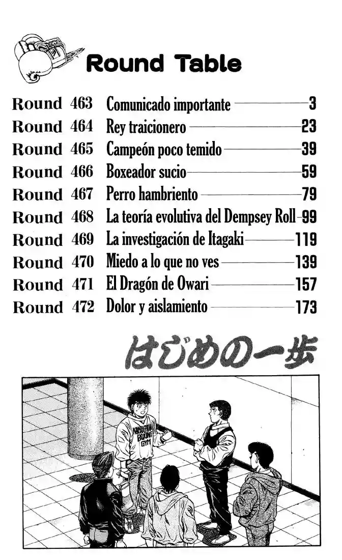 Hajime no Ippo Capítulo 463 - Page 3