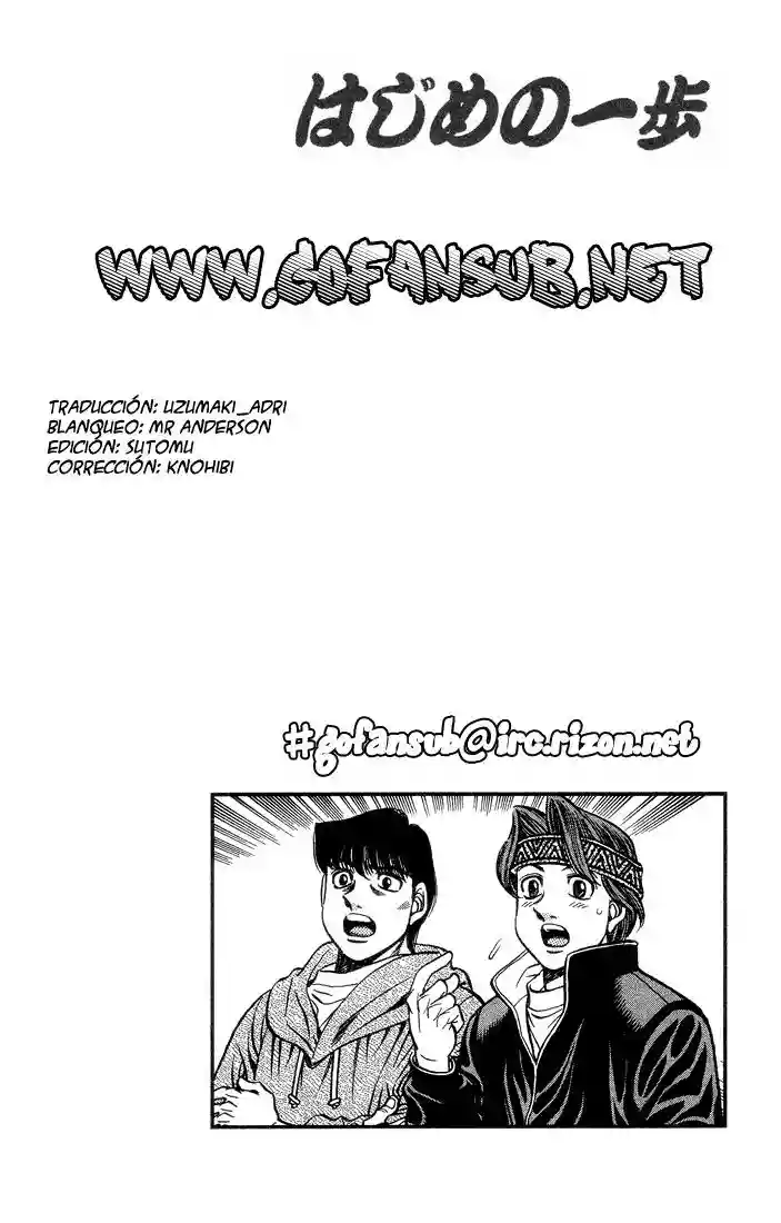 Hajime no Ippo Capítulo 468 - Page 20