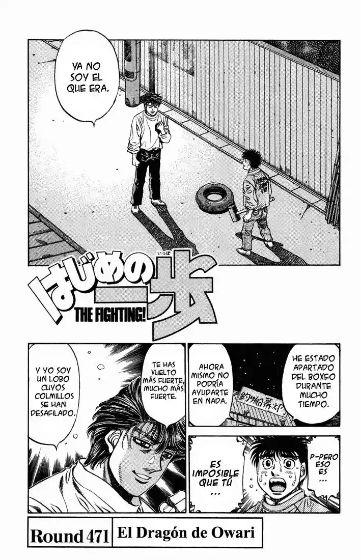 Hajime no Ippo Capítulo 471 - Page 1