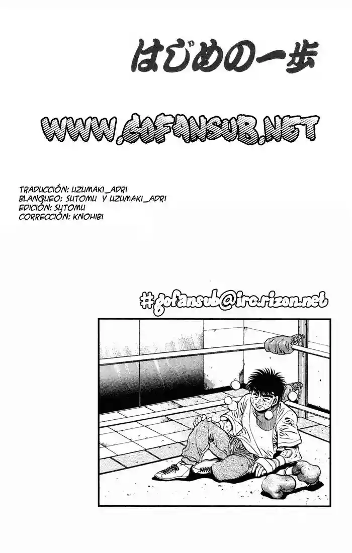 Hajime no Ippo Capítulo 477 - Page 20