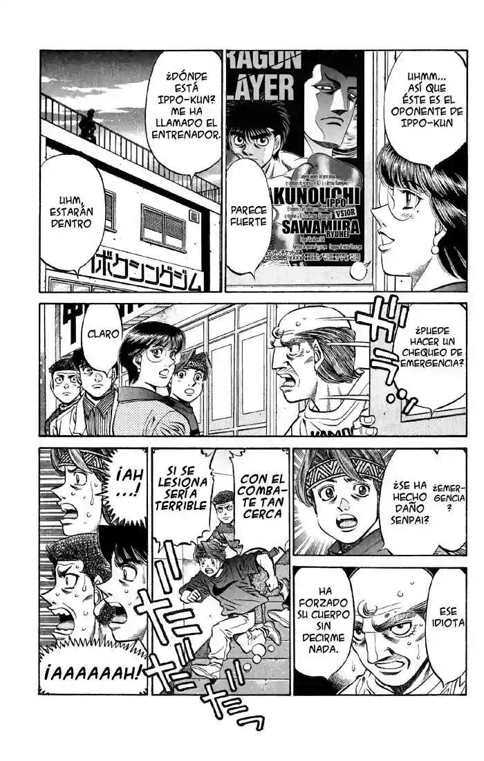 Hajime no Ippo Capítulo 477 - Page 9