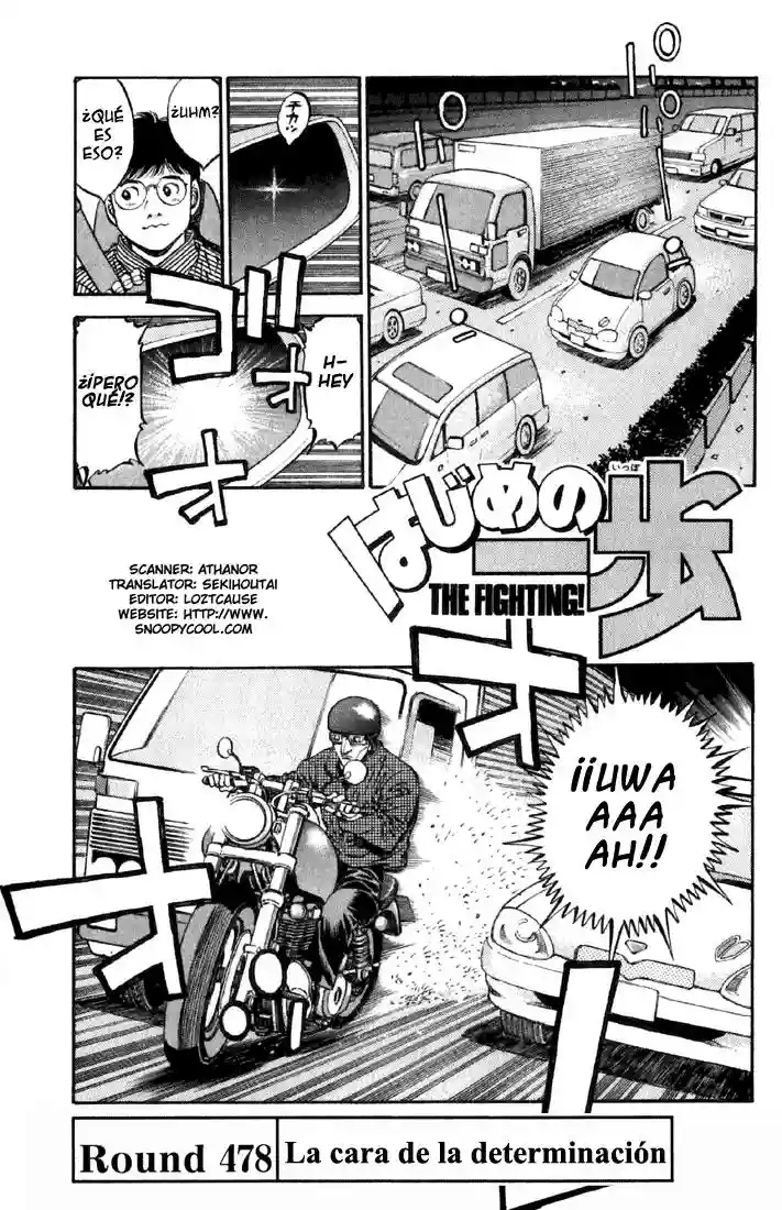 Hajime no Ippo Capítulo 478 - Page 1
